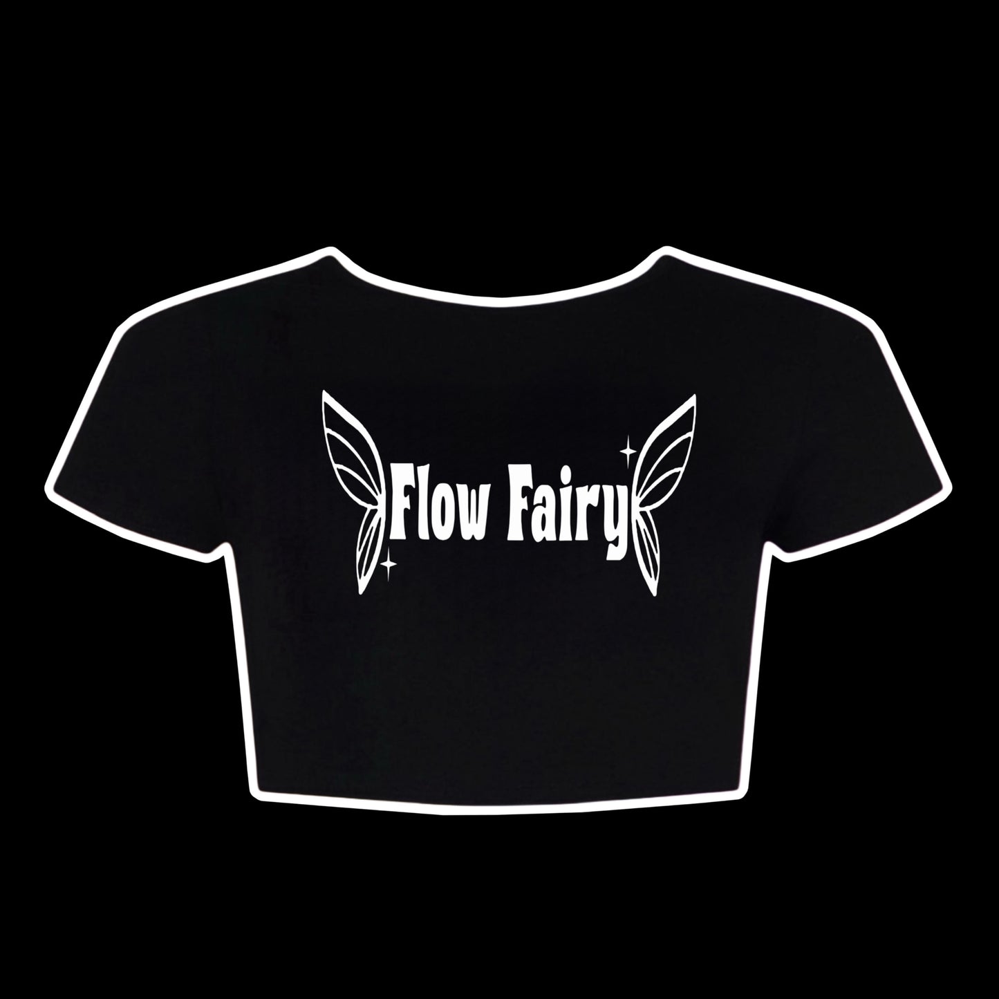 Flow fairy crop top