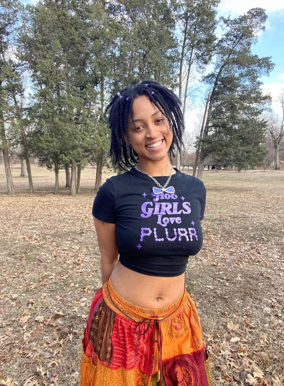 Hot girls love plurr crop top